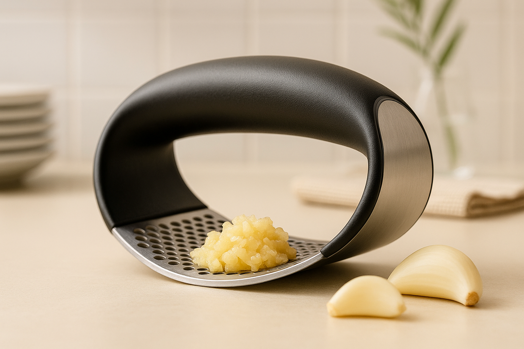 Stainless Steel Garlic Press
