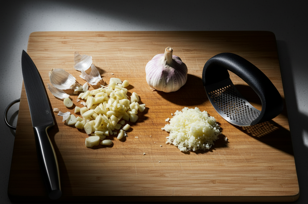 Stainless Steel Garlic Press