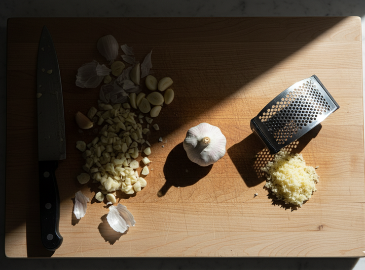 Stainless Steel Garlic Press
