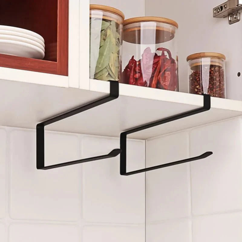 Non - Perforated Hanging Storage Rack - Paper Towel and Wrap Holder - Rain Bown Home